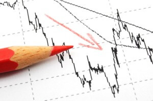 declining stock price